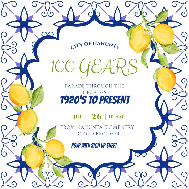100 Years Celebration Flyer